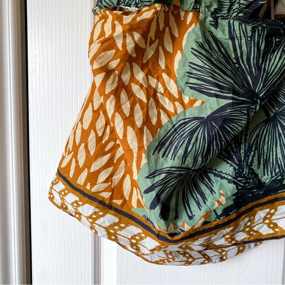 Johanna Ortiz Reminders Of Paradise Halter Mini Dress Multicolor Tropical 6 EUC - Picture 3 of 9